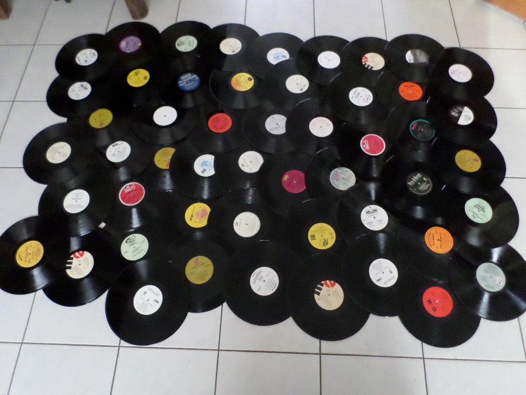 Collectie van 50 diverse platen voor aankleding feest, LP, Gebruikt, Overige genres, Ophalen of Verzenden