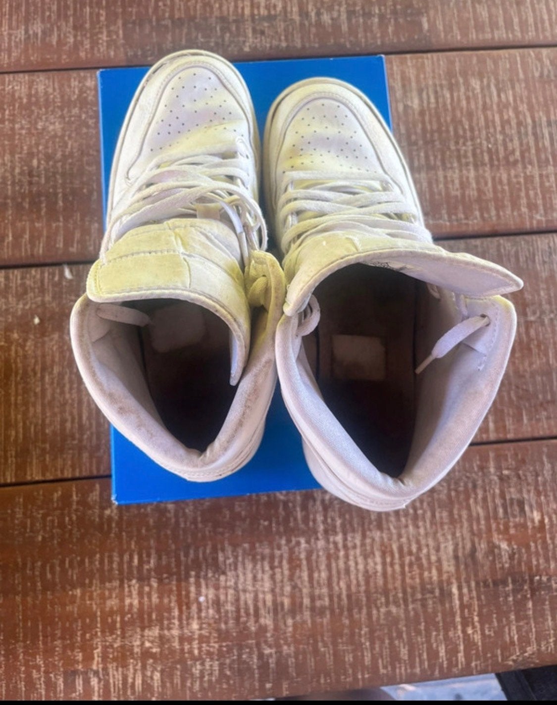 Nike schoenen wit 45, Wit, Ophalen of Verzenden, Sneakers of Gympen, Gedragen