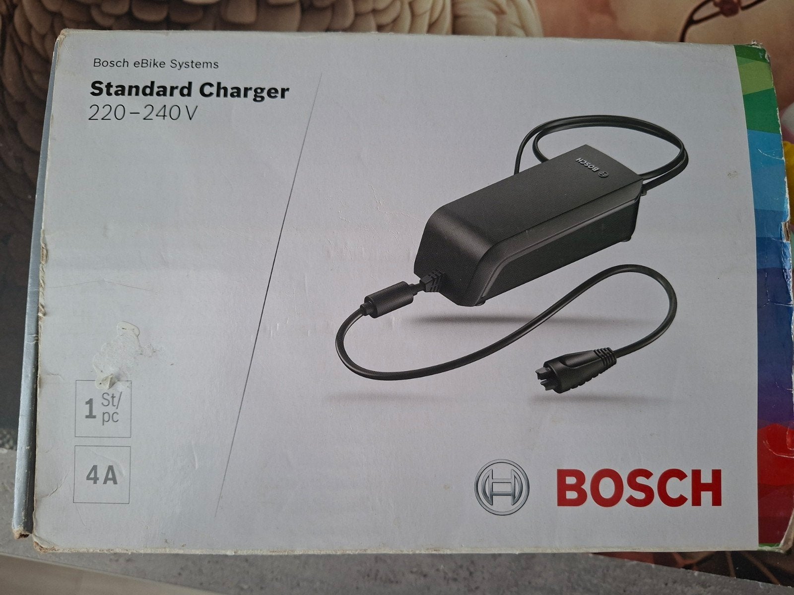 Bosch Standard Oplader 4A voor elektrische fiets, Ophalen
