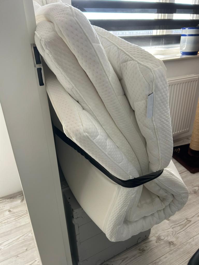 Matrassen + Topper 1.80 x 2.00, Huis en Inrichting, Slaapkamer | Matrassen en Bedbodems, Ophalen, Gebruikt, Tweepersoons, Matras