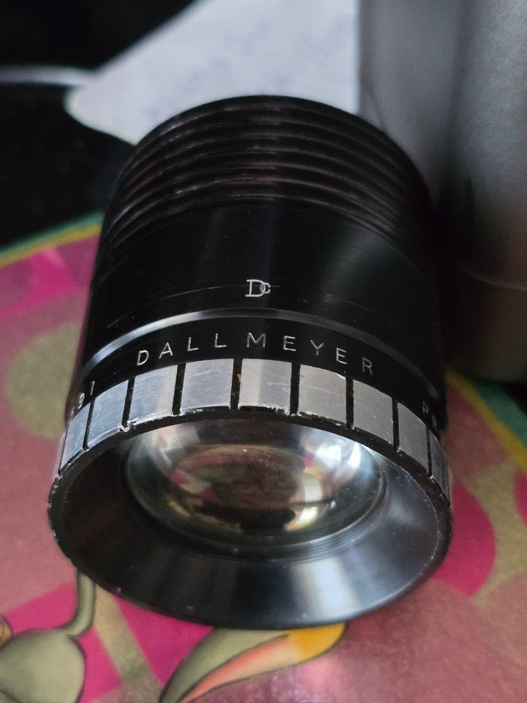 16mm projectie filmlens Dallmeyer f-2'' f/1.5 MK2, Ophalen of Verzenden, Accessoire