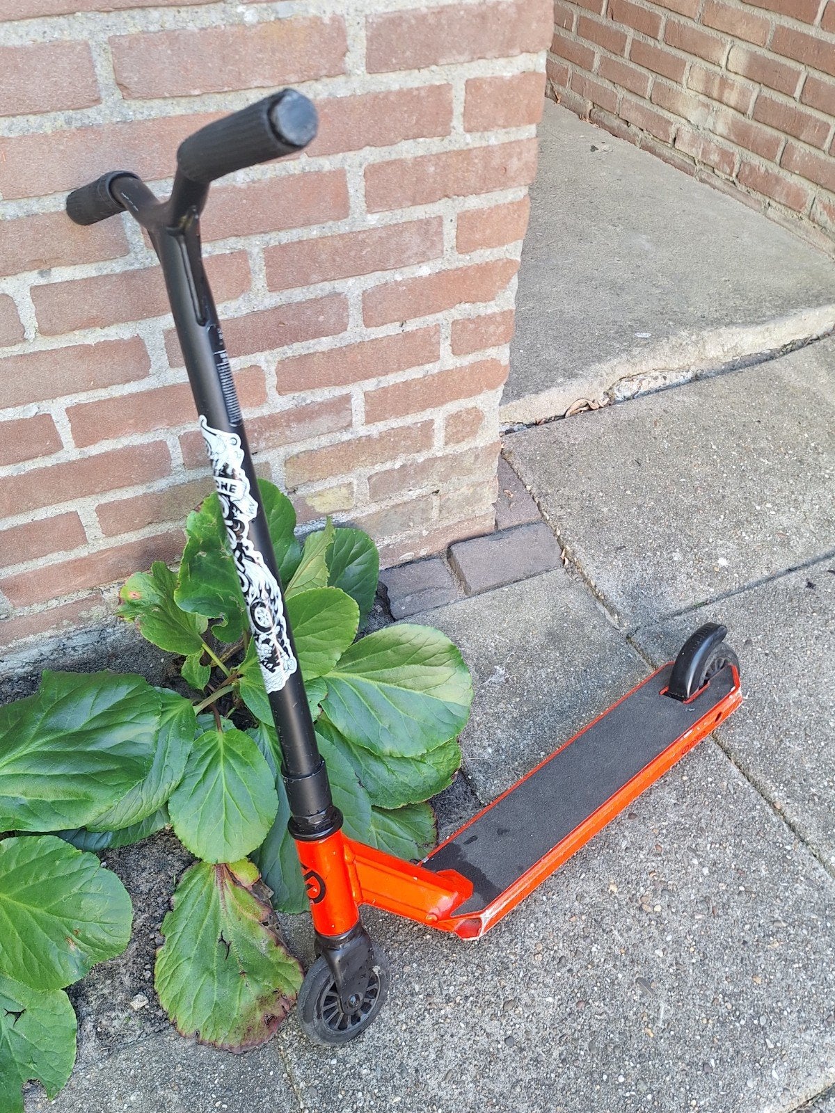 Roden step met gebruikssporen, Ophalen of Verzenden, Gebruikt, Gewone step