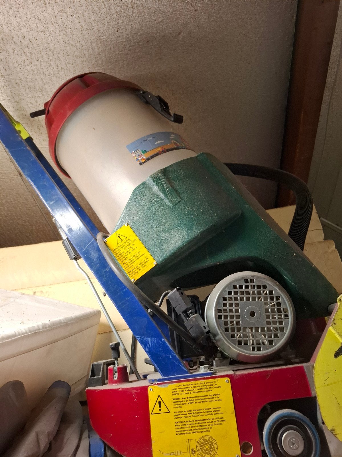 Arlequin Parketschuurmachine - Krachtig en Betrouwbaar, Doe-het-zelf en Verbouw, Gereedschap | Schuurmachines, Ophalen, Gebruikt