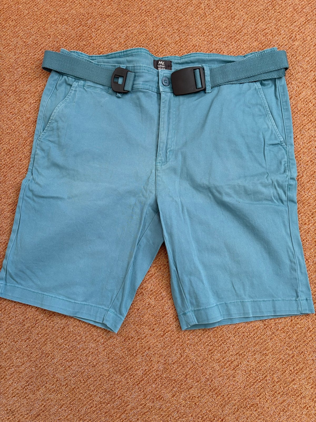 Human Nature Korte Broek XXL met Riem - Zo goed als nieuw, Kleding | Heren, Broeken en Pantalons, Ophalen, Zo goed als nieuw, Overige maten