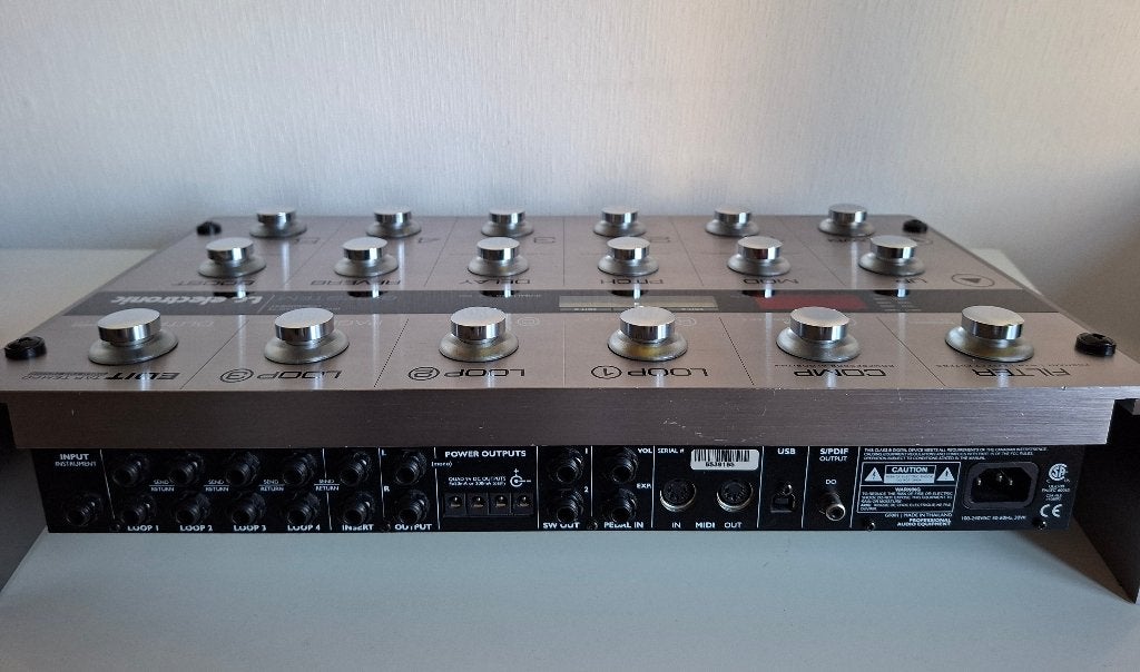 TC Electronic G-system in perfecte nieuwstaat, Muziek en Instrumenten, Ophalen, Zo goed als nieuw, Delay of Echo