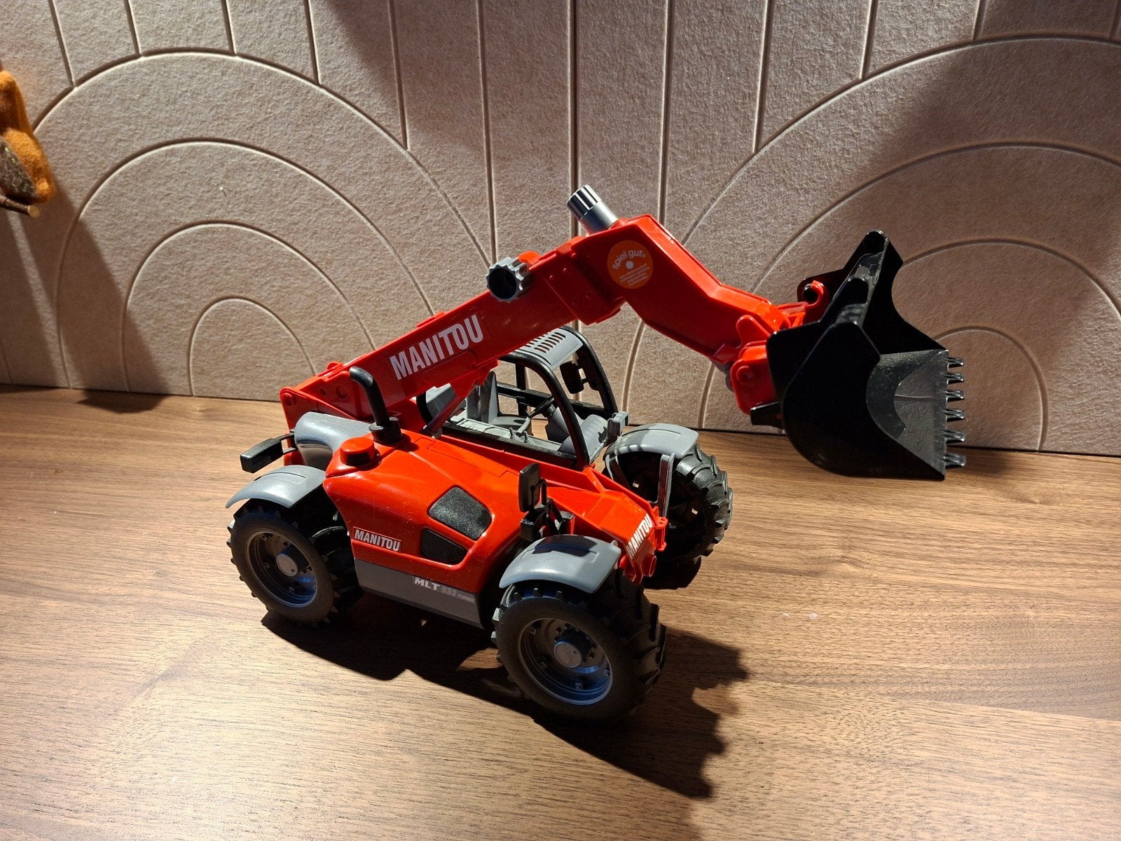 Bruder Manitou verreiker - 40cm, uitschuifbaar, Ophalen of Verzenden, Gebruikt