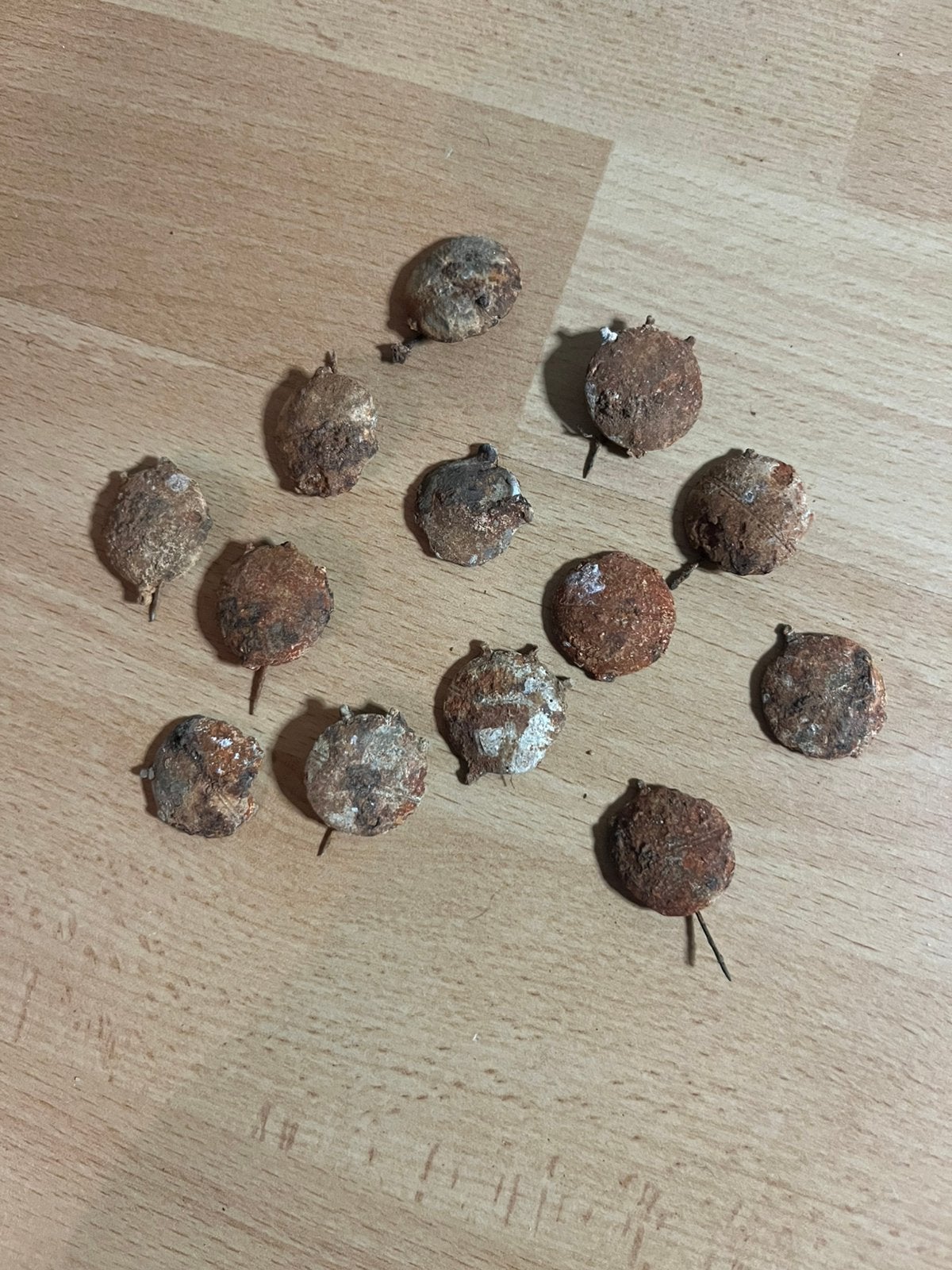 Lot bodemvondst berlin bovo wo2 ww2, Ophalen of Verzenden, Hulzen of Bodemvondsten