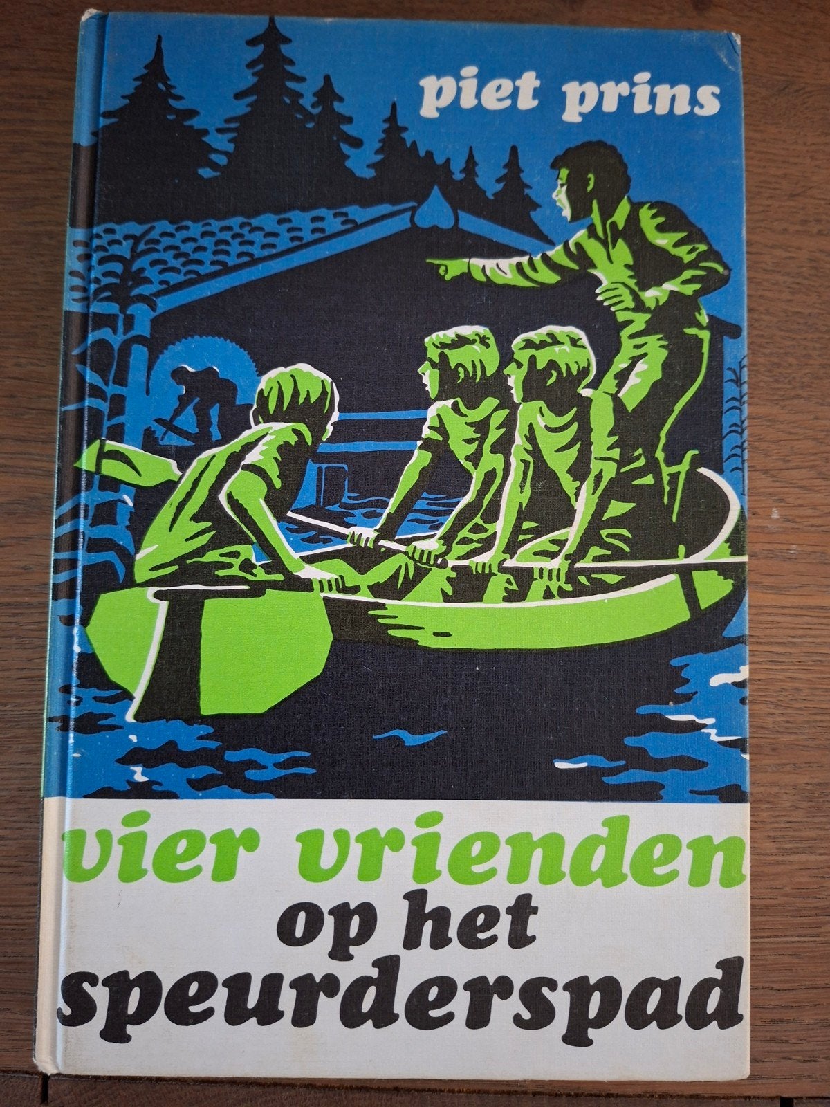 Piet Prins - Vier vrienden op het speurderspad, Boeken, Ophalen of Verzenden