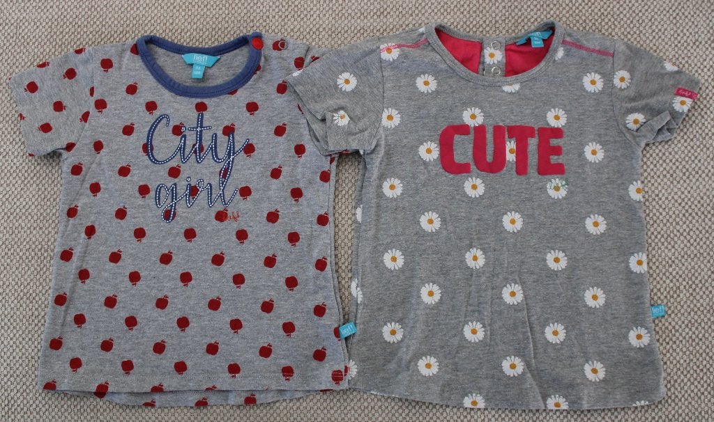 2 T-shirts van Lief! Lifestyle 86, Kinderen en Baby's, Babykleding | Maat 86, Gebruikt, Meisje, Ophalen of Verzenden, Lief! Lifestyle