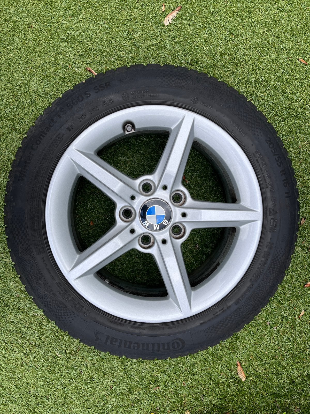 Originele BMW F20/F21 16 inch winterbanden set, Ophalen, 16 inch, Banden en Velgen, 205 mm