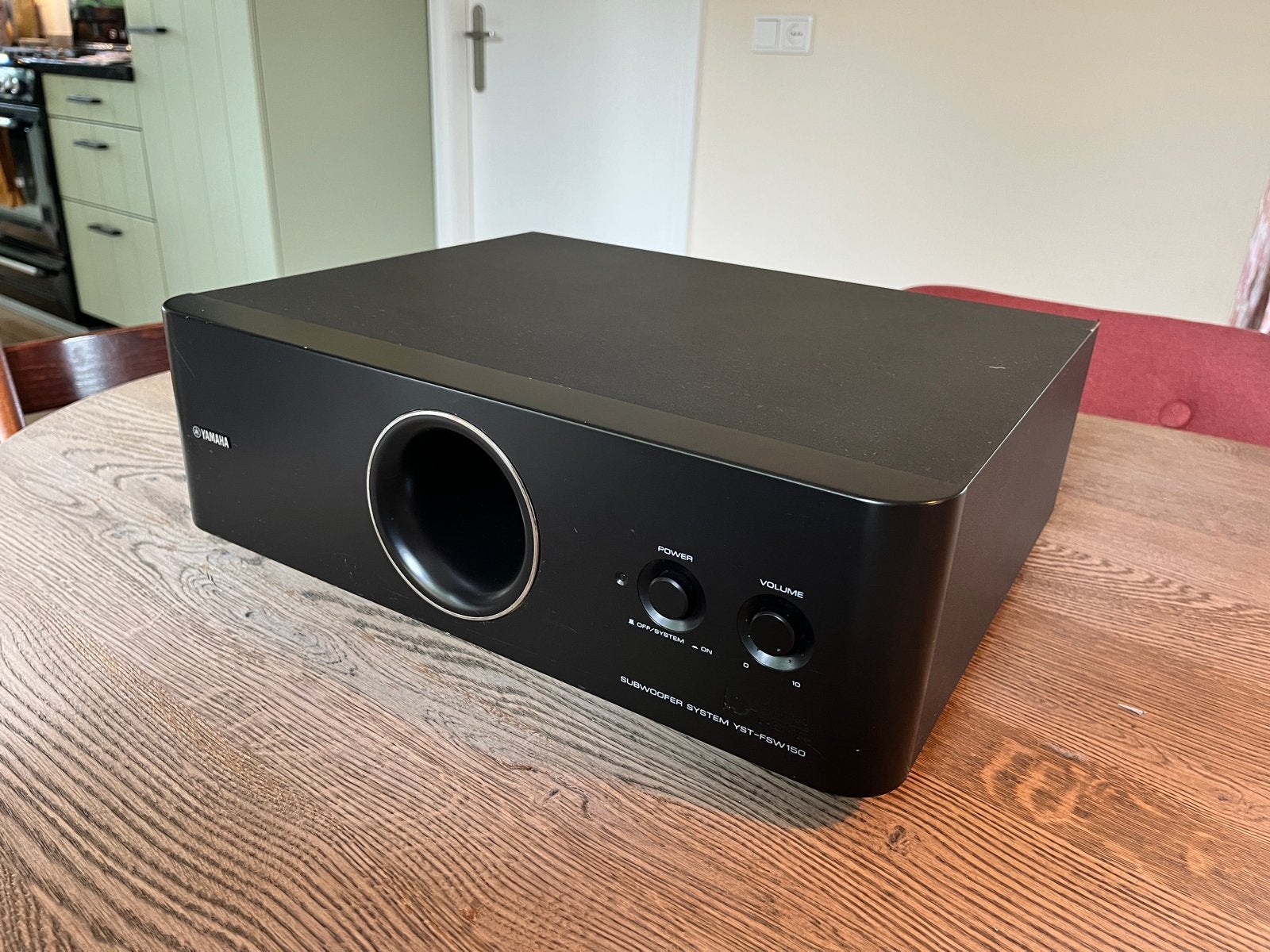 Yamaha YST-FSW150 Subwoofer - Compact en Krachtig, Gebruikt, Subwoofer, Yamaha, Ophalen of Verzenden