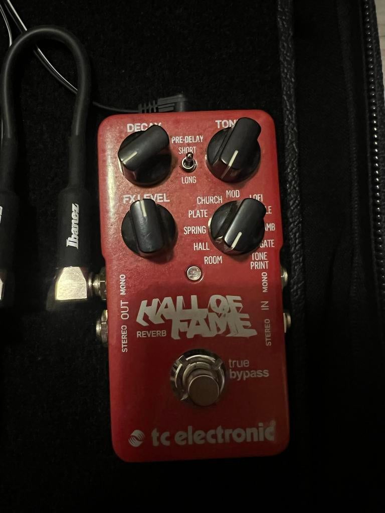 TC Electronic Hall of Fame Reverb Pedaal, Muziek en Instrumenten, Effecten, Ophalen of Verzenden, Zo goed als nieuw, Reverb