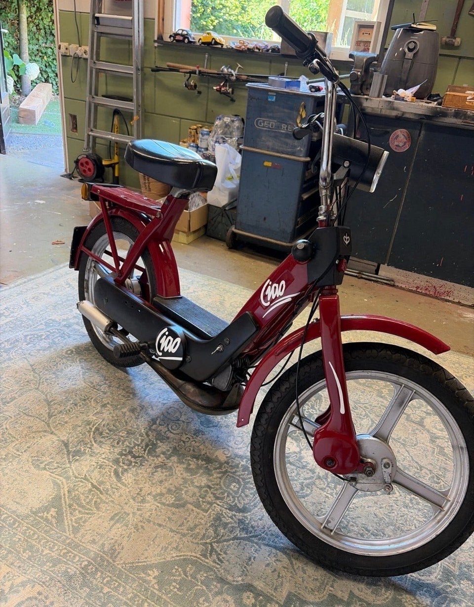 Vespa Ciao Schuurvondst,lang stil gestaan, Ophalen, Gebruikt, Tweetakt, Overige modellen