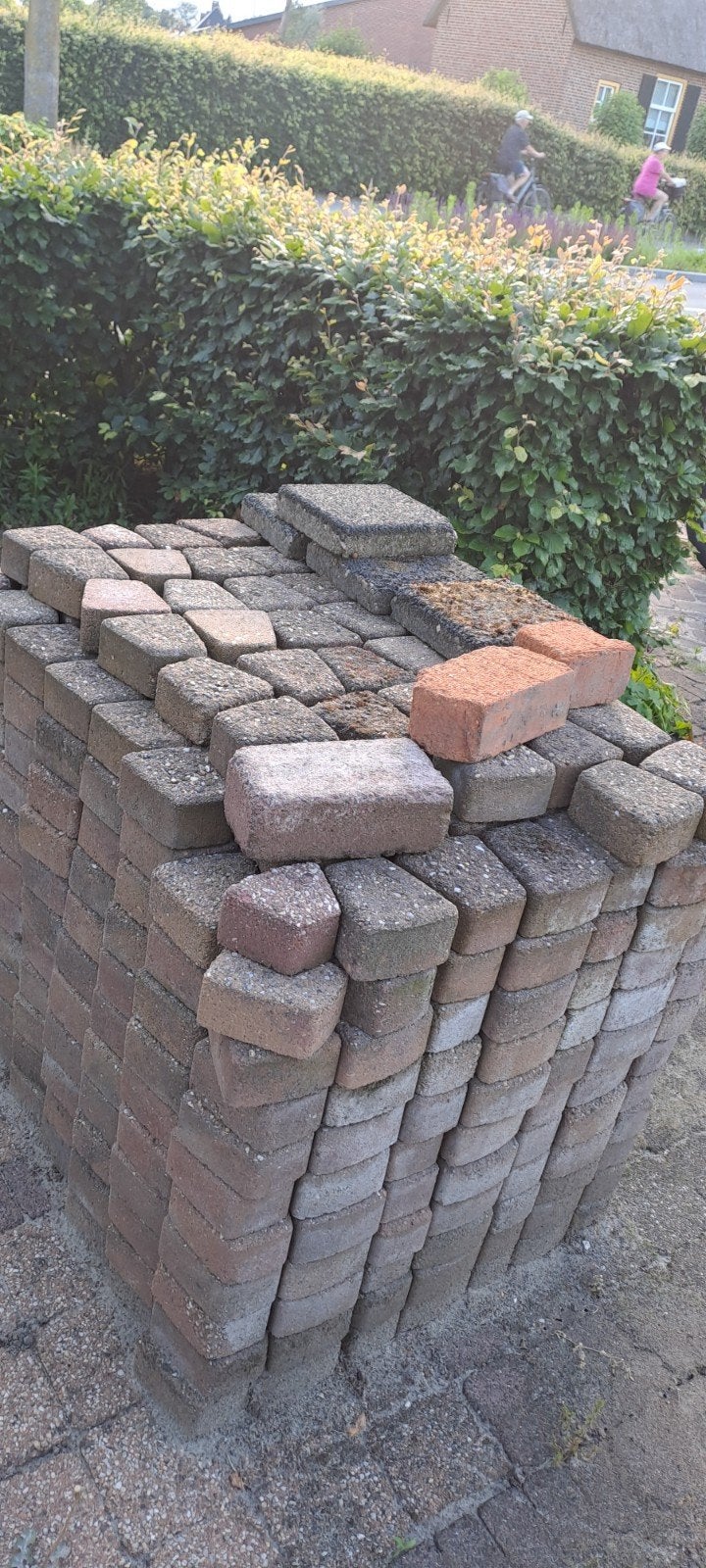 Klinkers, Ophalen, Beton, Klinkers