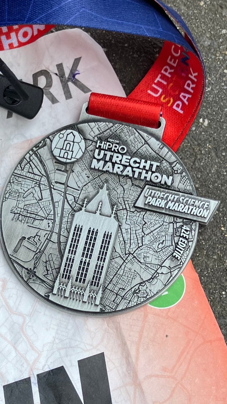 Gezocht: Medaille Marathon van Utrecht 2026, Ophalen, Gebruikt