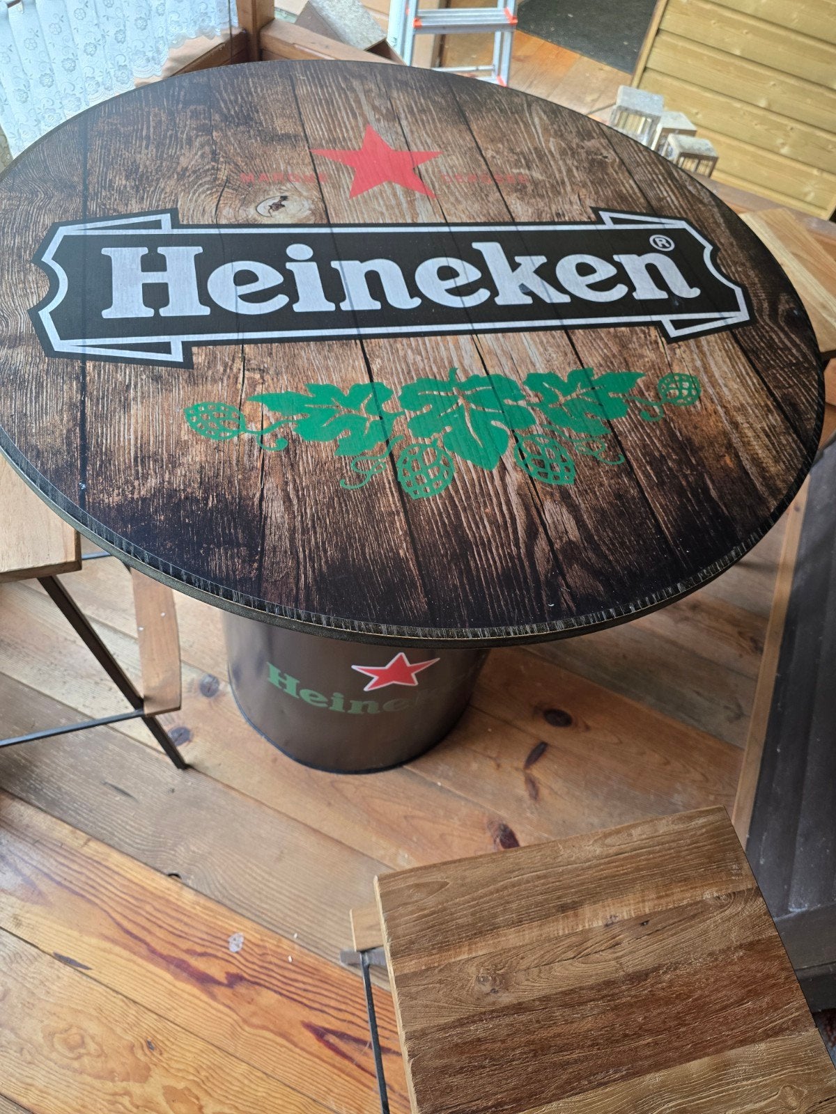 statafel met krukken, Ophalen of Verzenden