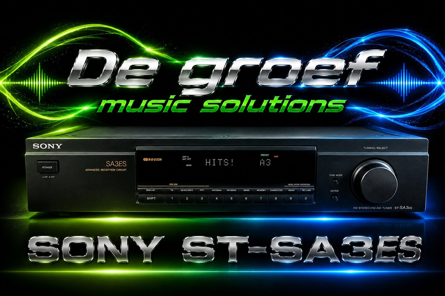 Sony ST - SA3ES Tuner (high end), Ophalen of Verzenden, Zo goed als nieuw