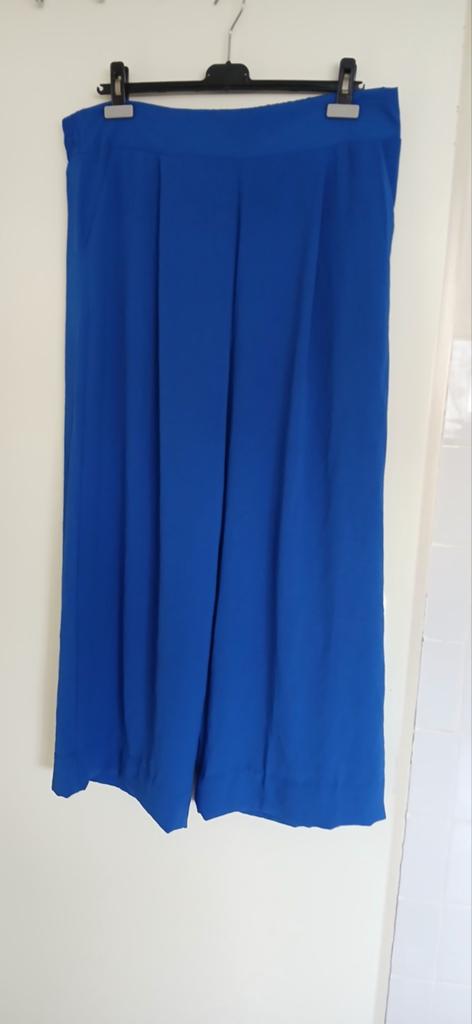 Nieuwe broek kobaltbl mt 46 48, Maat 46/48 (XL) of groter, Nieuw, Lang, Verzenden