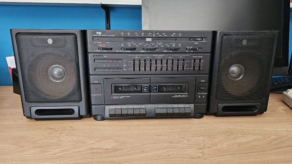 radio cassette speler, Ophalen of Verzenden, Gebruikt, Overige typen