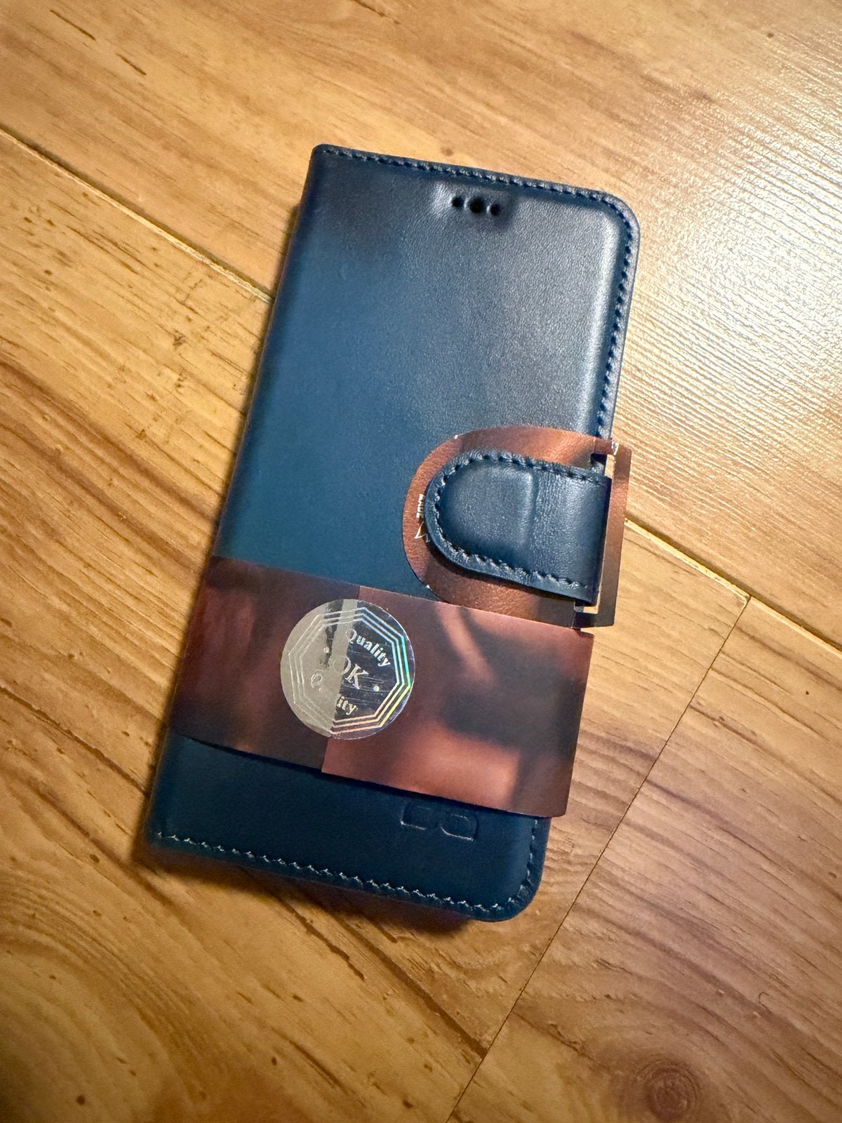 Bouletta leren hoesje Samsung S22 Ultra nieuw