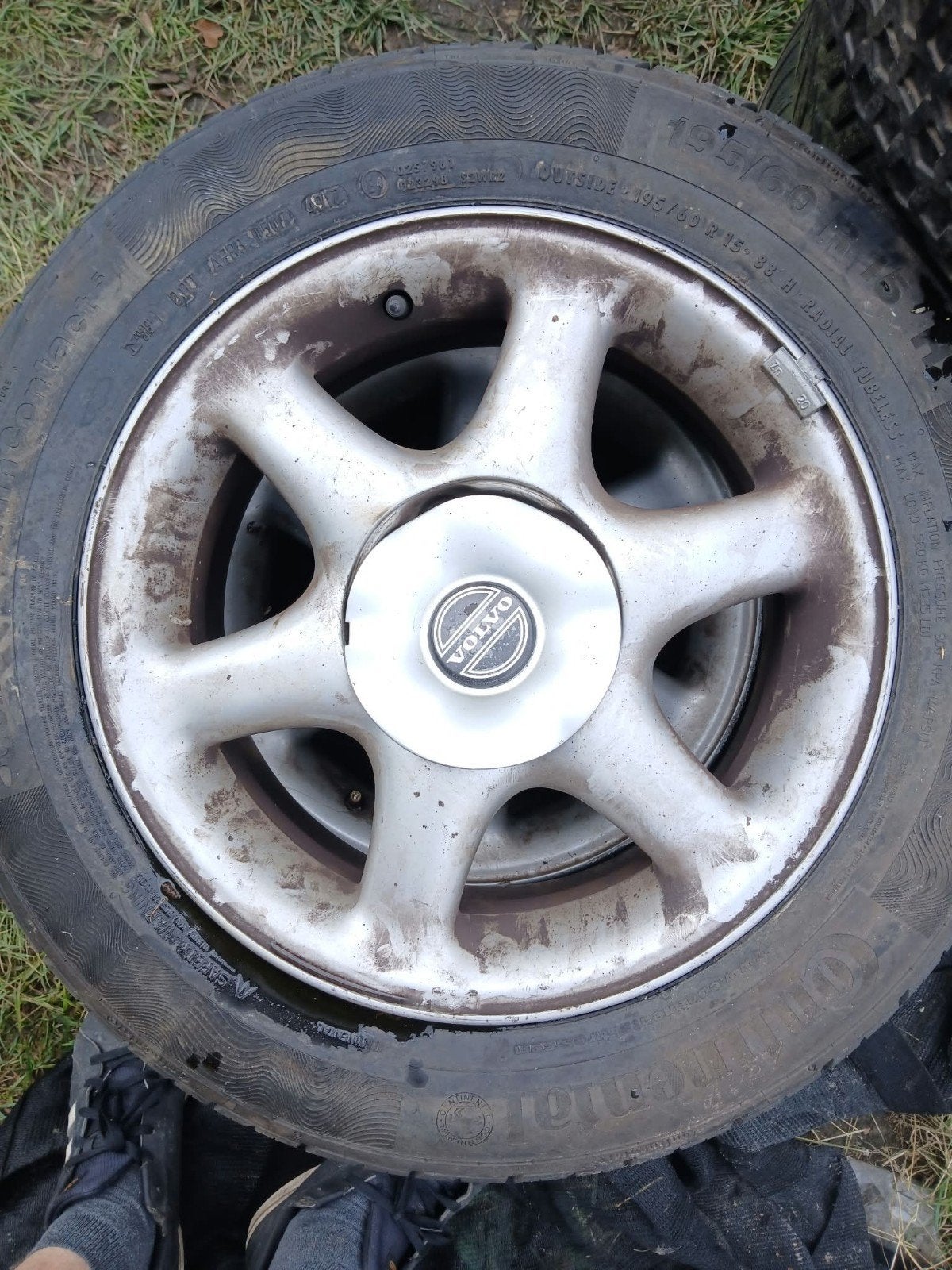 Set van 4 Cetus velgen voor Volvo 850, V70, S70, 940, 740, Ophalen