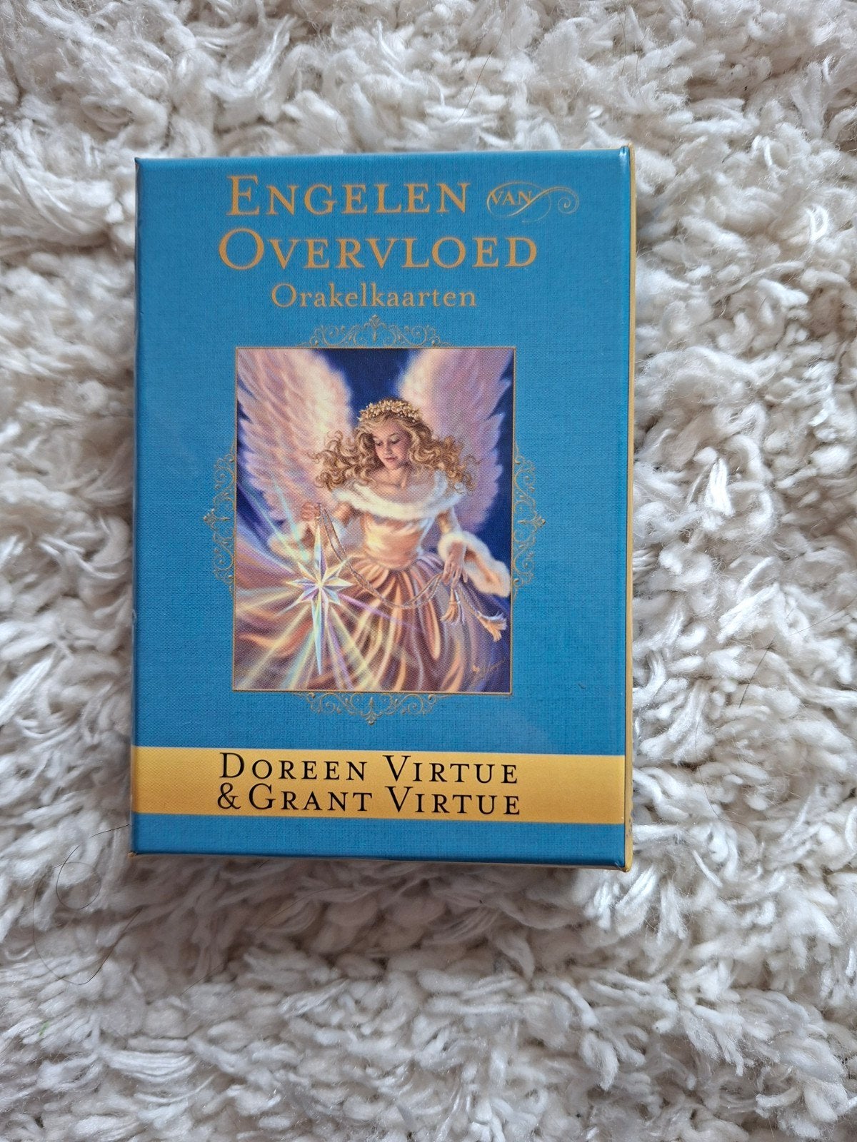 Engelen van Overvloed Orakelkaarten - Doreen Virtue, Ophalen of Verzenden, Zo goed als nieuw, Tarot of Kaarten leggen, Overige typen