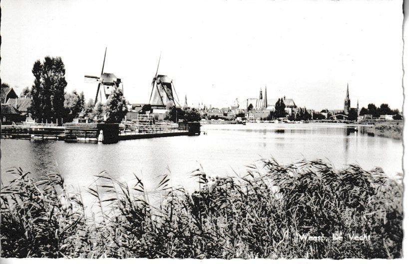 WEESP = De VECHT, Verzamelen, Ansichtkaarten | Nederland, Ophalen of Verzenden, Ongelopen, Noord-Holland