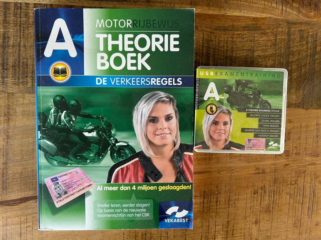 Theorieboek motor A, Boeken, Ophalen of Verzenden, Zo goed als nieuw