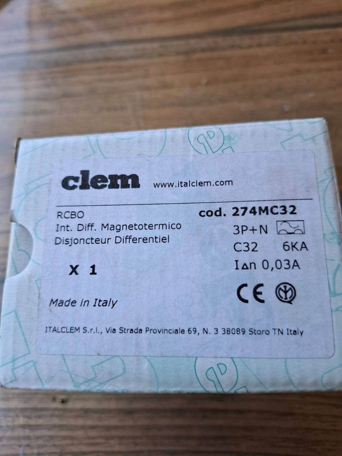 instalatieautomaat C32 / 0,03 A aardlekautomaat, Ophalen of Verzenden, Nieuw, Overige typen