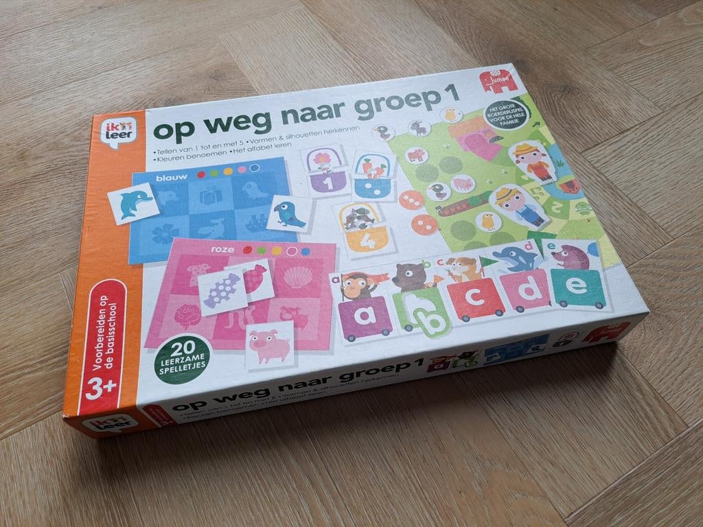Jumbo "Op weg naar groep 1" spel, Kinderen en Baby's, Speelgoed | Educatief en Creatief, Ophalen, Zo goed als nieuw