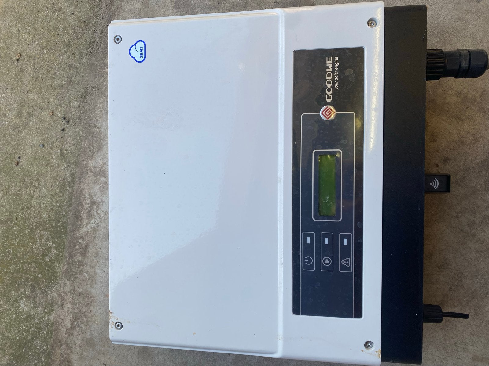 GoodWe GW3000-NS omvormer voor zonnepanelen, Ophalen of Verzenden, Zo goed als nieuw, Overige typen