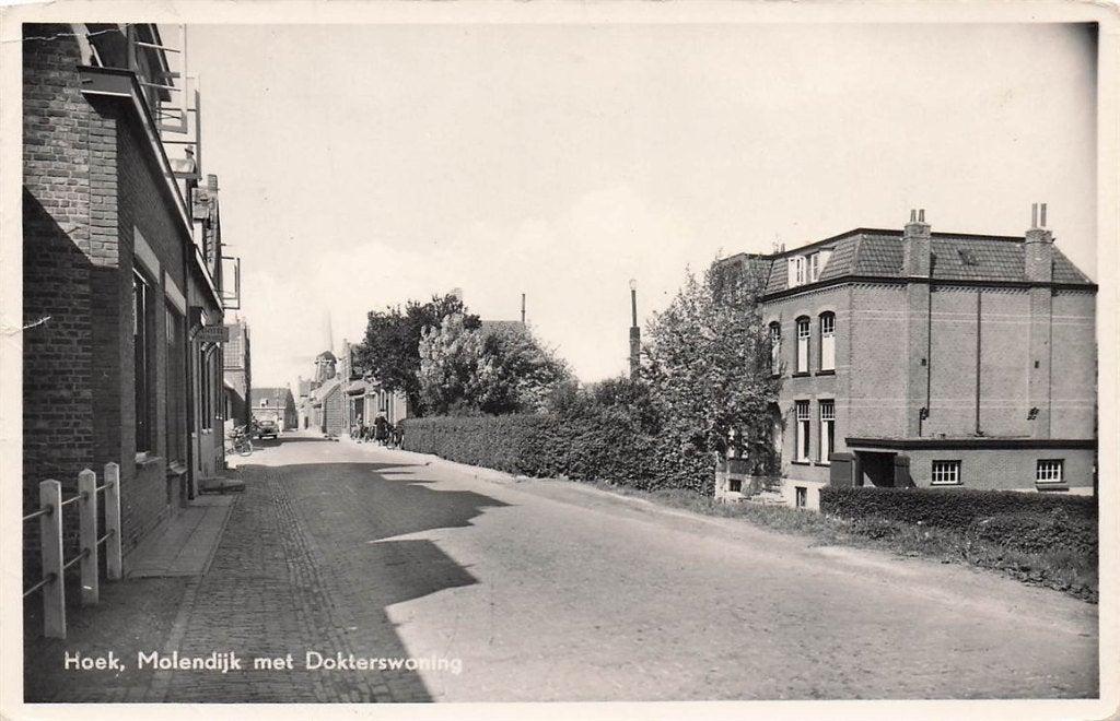 703-070-019 Hoek Molendijk met Dokterswoning, Verzenden, Voor 1920, Zeeland