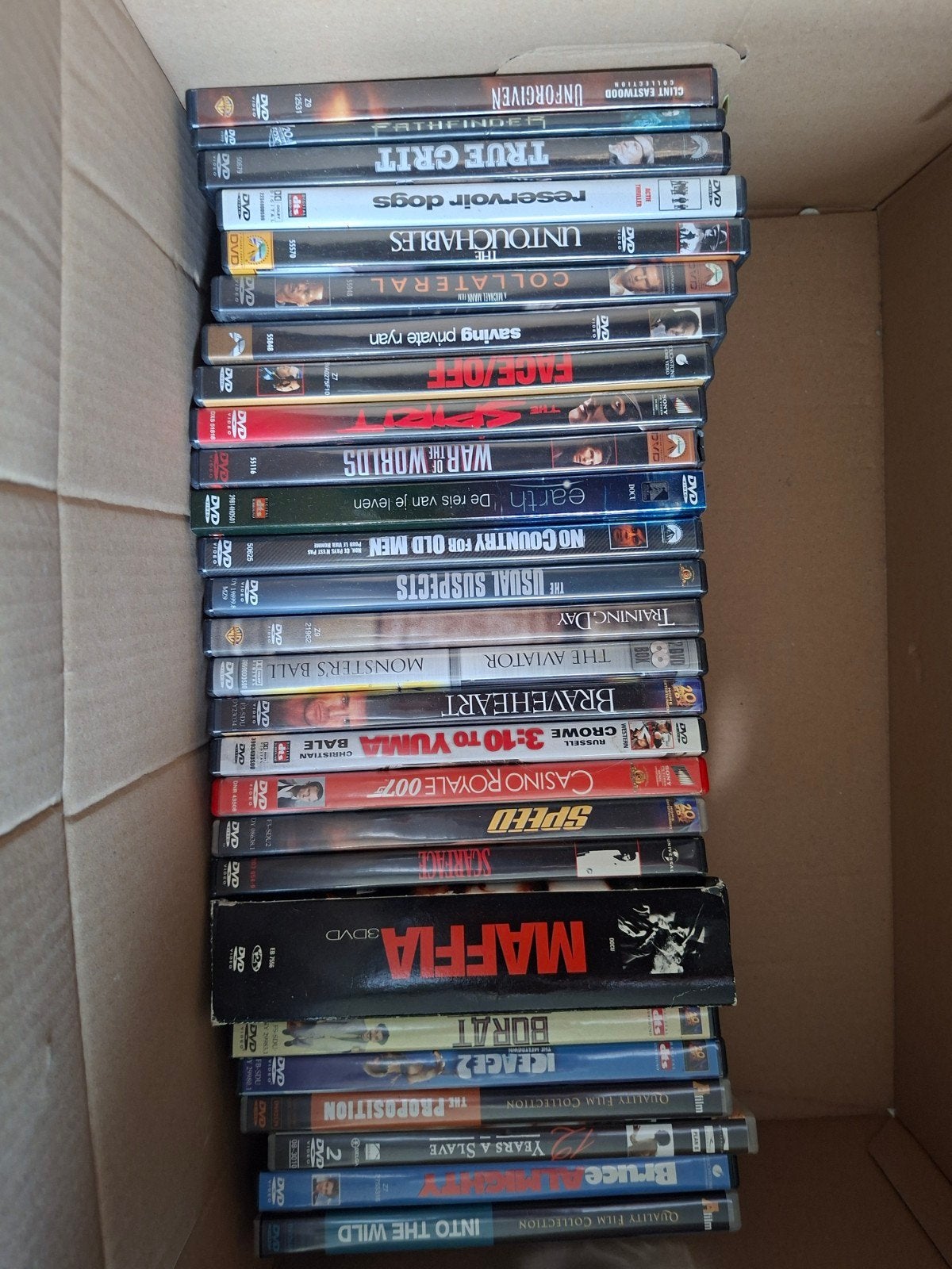 diverse DVD's ca.27 stuks, Vanaf 16 jaar, Nederlands, Ophalen of Verzenden, Inclusief doosje