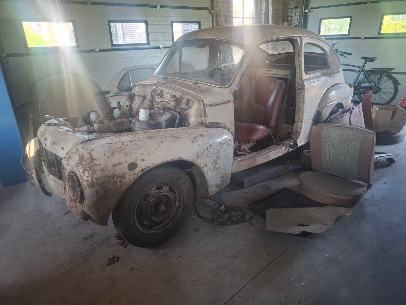 volvo katterug pv544 project opknapper oldtimer, Ophalen of Verzenden, Volvo