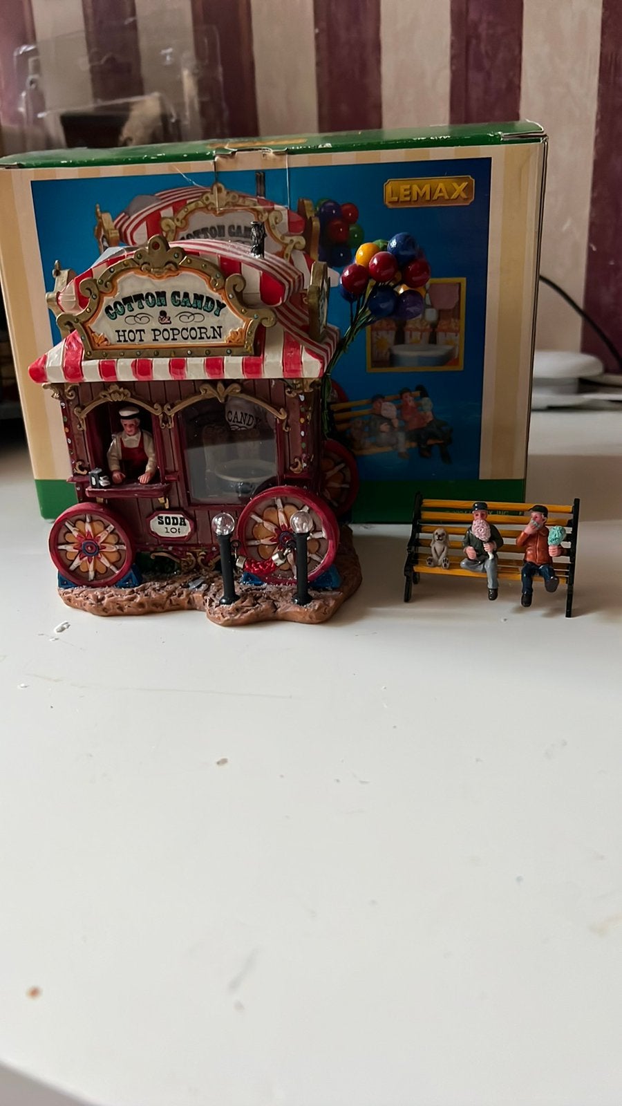 Lemax popcorn car, Diversen, Ophalen, Gebruikt