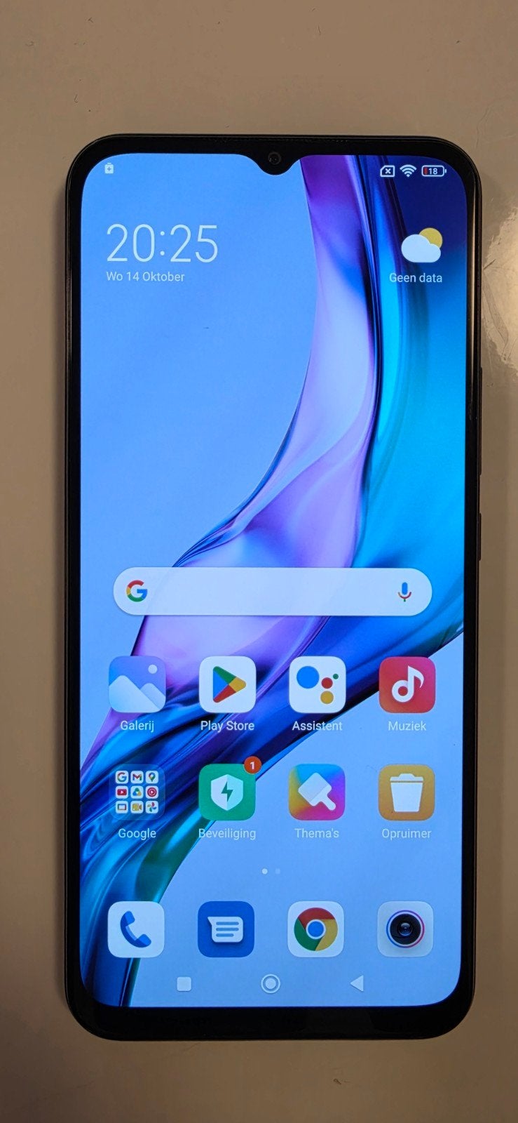 Xiaomi Mi 10 Lite 5G - 128GB - Blauw, Gebruikt, Overige modellen, Ophalen of Verzenden, Zonder simlock