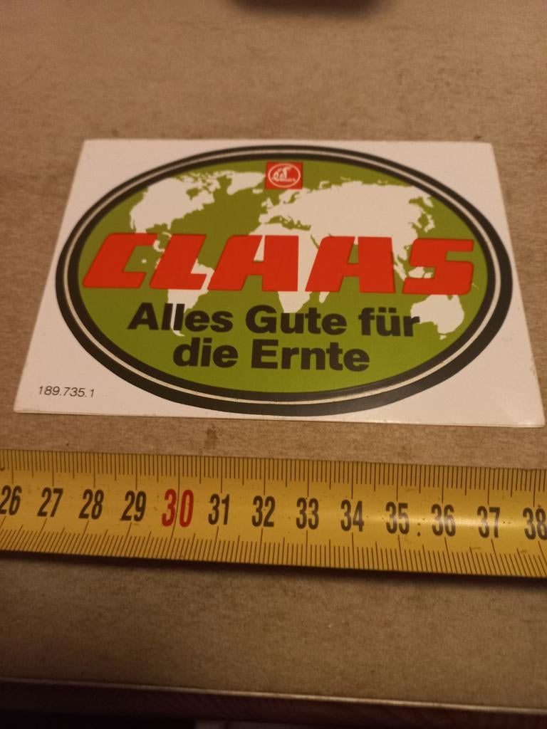 Claas alles Gutenberg für die ertnte, Ophalen of Verzenden