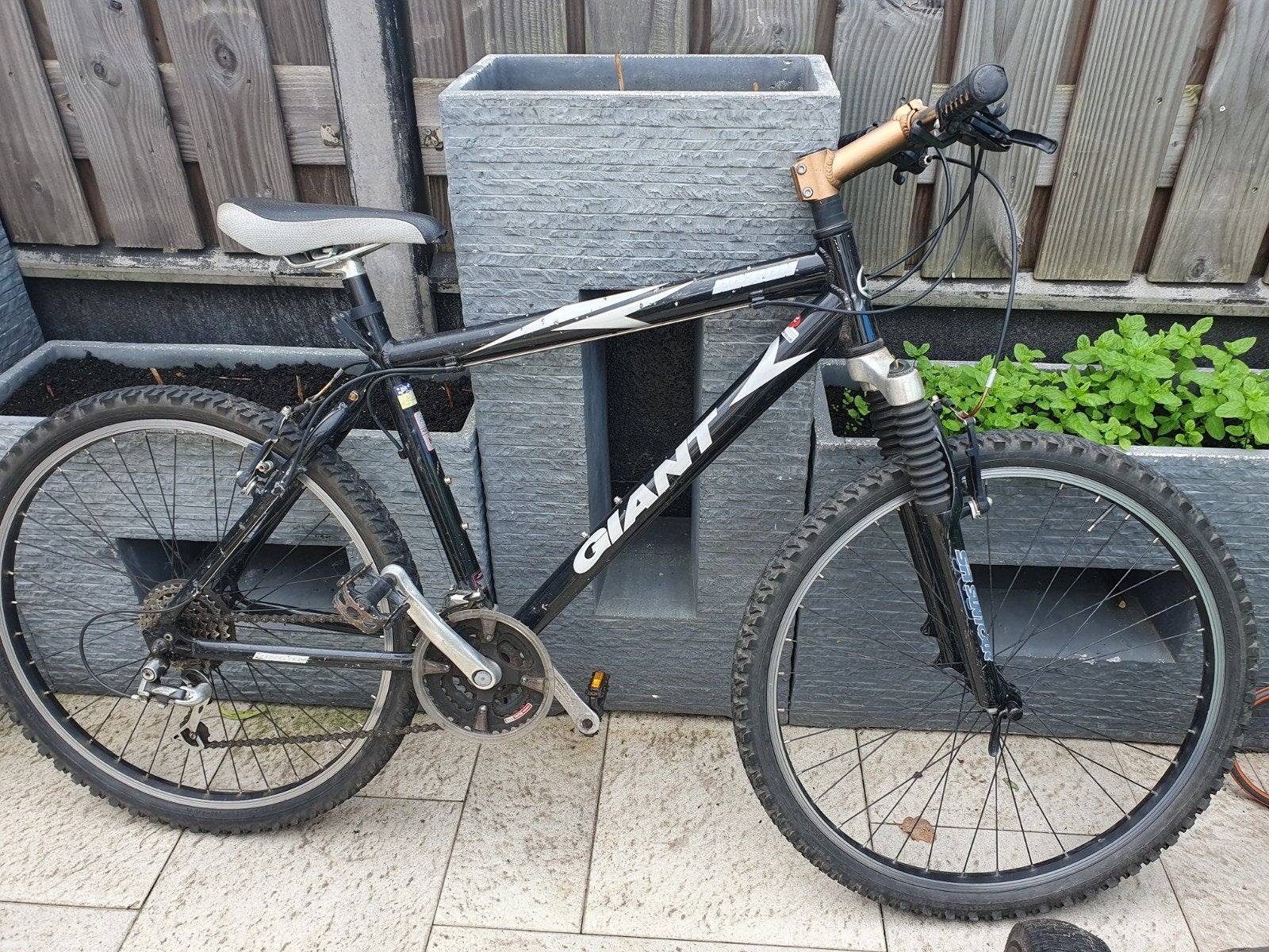 giant mautenbike opknapper 21 versnellingen, Ophalen, Gebruikt, Velgrem, 49 tot 53 cm