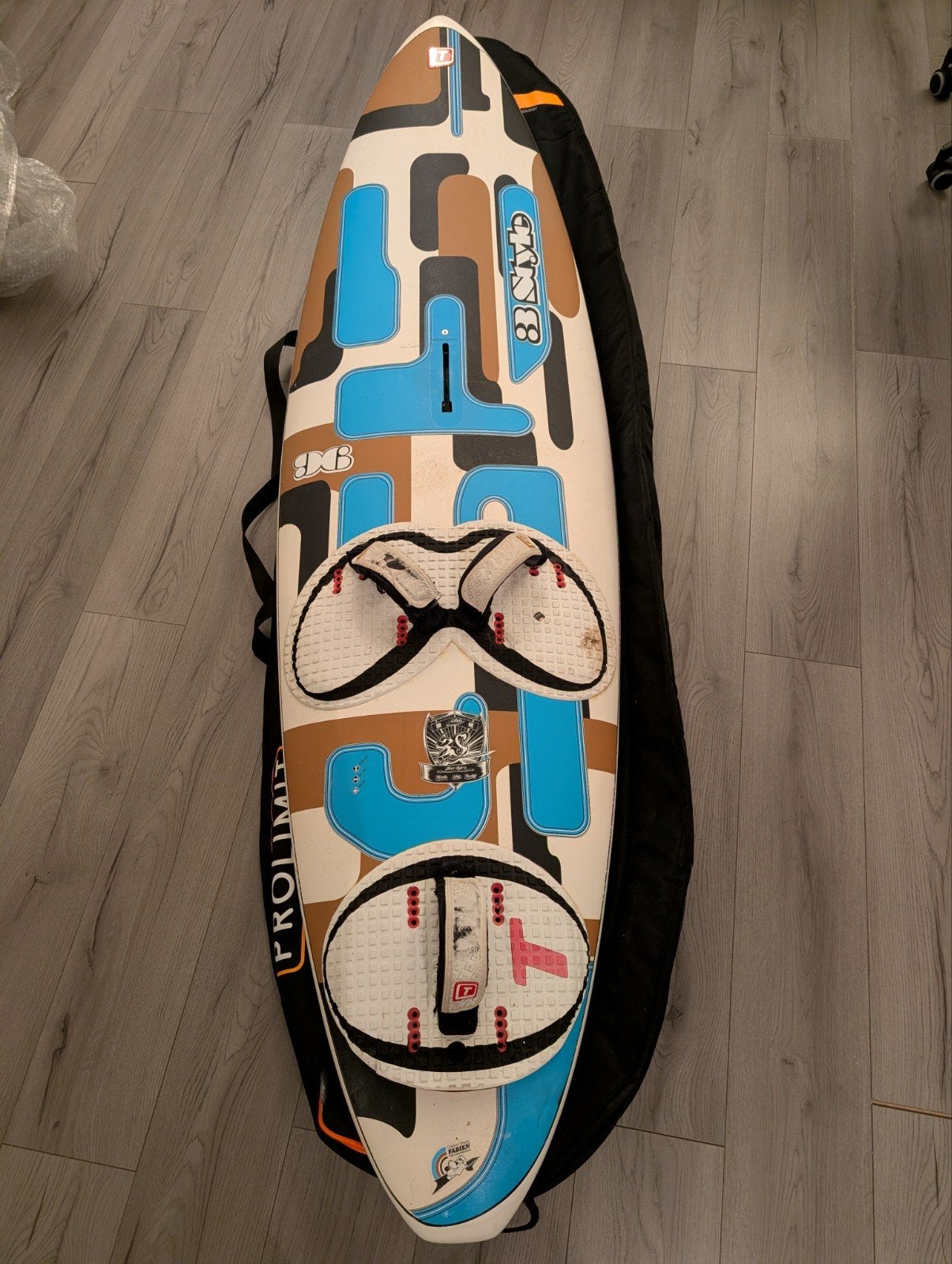 Windsurfplank Tabou 3S 96l, Ophalen, Gebruikt, Minder dan 250 cm, Plank