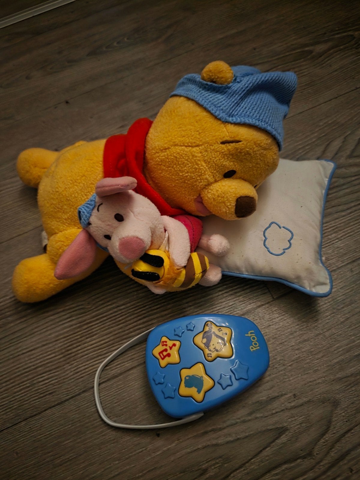 Winnie de Poeh knuffel met licht en geluid, Ophalen, Disney, Geel, Overige typen