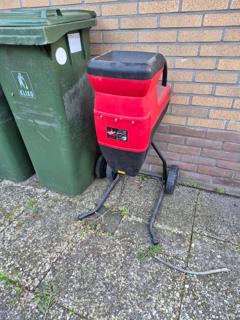 Walshakselaar Star Tools (verstelling defect), Tuin en Terras, Hakselaars, Gebruikt, Elektrisch, Ophalen
