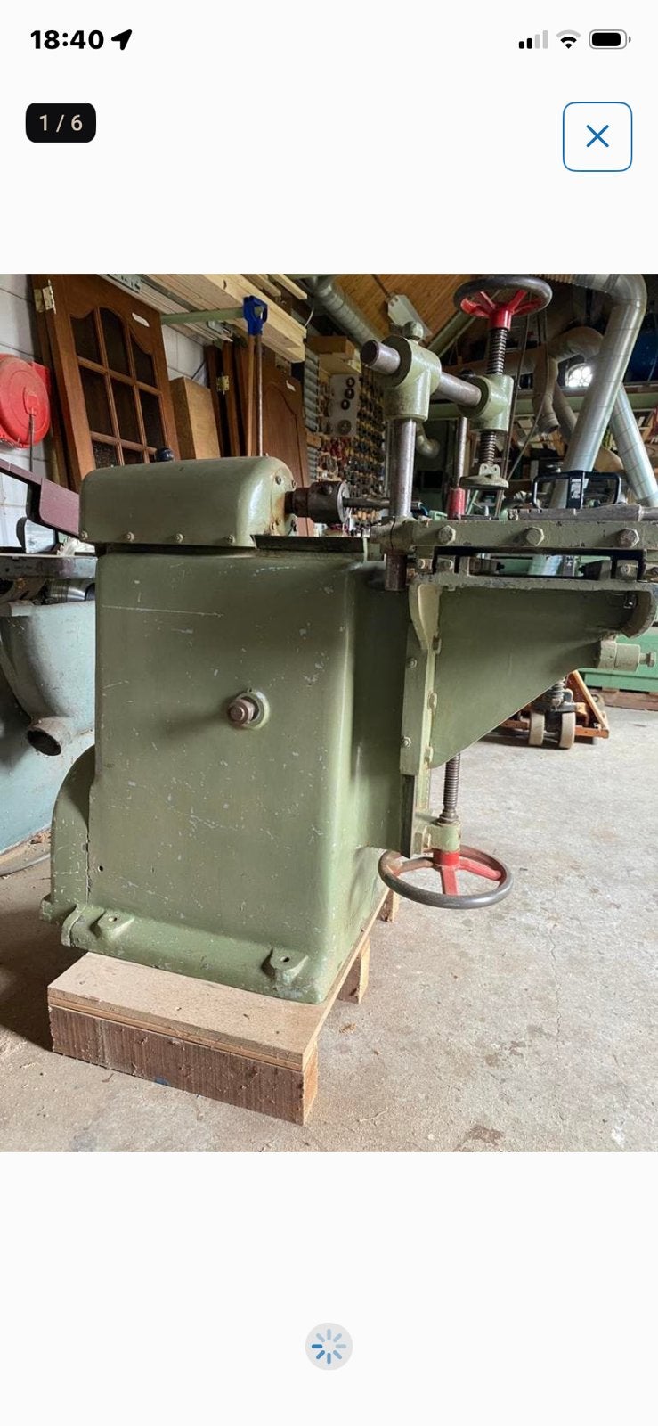 Langgatboormachine Beuving, Ophalen, Gebruikt, IJzer