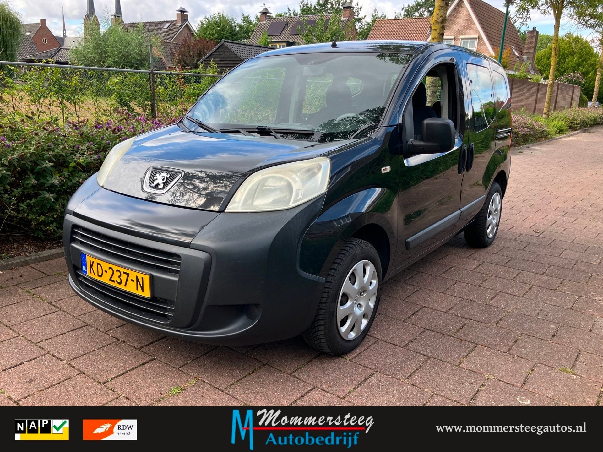 Peugeot Bipper Tepee 1.4i Airco Nw. distributie Apk 09-2027, Auto's, Voorwielaandrijving, Dealer onderhouden, 4 cilinders, 400 kg