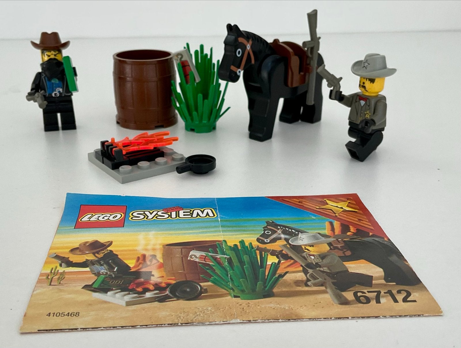 LEGO 6712 Wild West Sheriff Showdown, Ophalen, Zo goed als nieuw, Overige merken