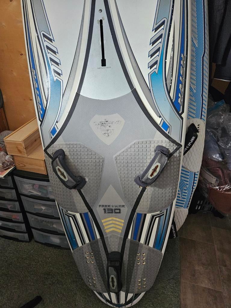 Naish Freewide 130 liter, Ophalen, Plank
