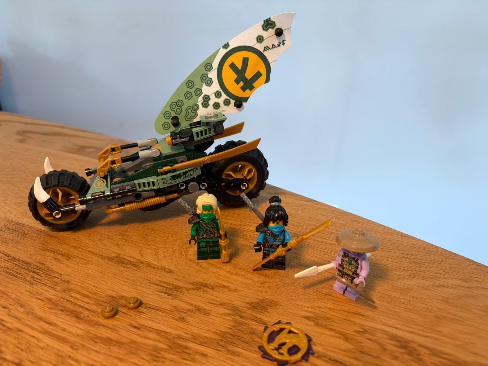 LEGO Ninjago 71745 Lloyd’s junglechopper, Lego, Ophalen of Verzenden, Zo goed als nieuw, Inclusief instructies