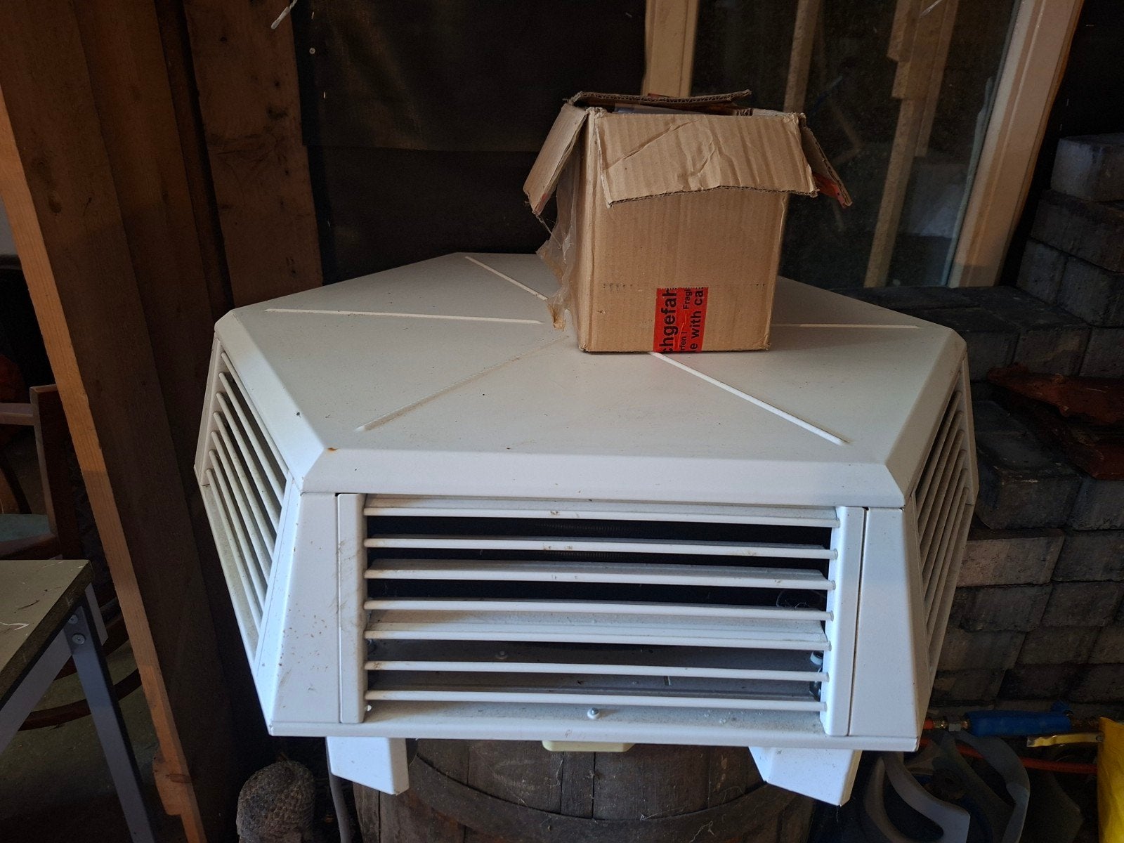 luchtverwarmer, Ophalen, Gebruikt, Minder dan 60 cm, Minder dan 30 cm