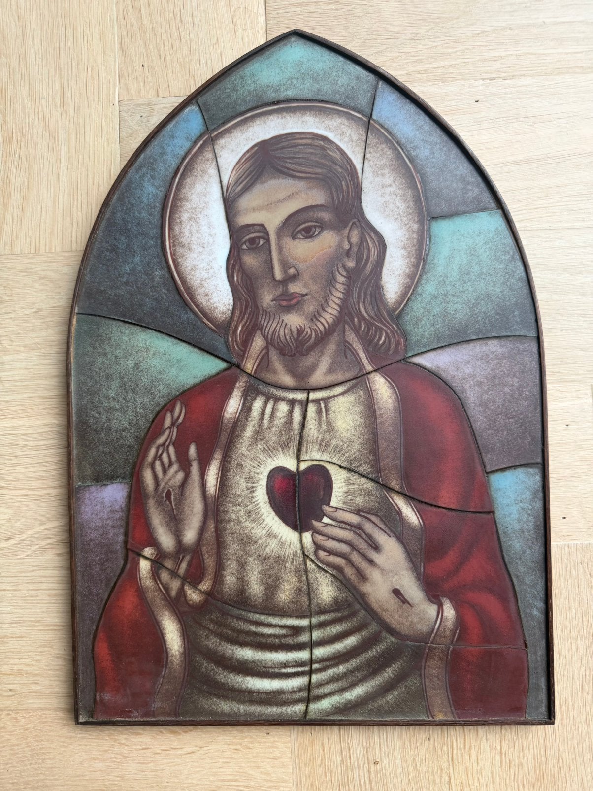 Gebr. Paridon Heilig Hart, Ophalen of Verzenden, Zo goed als nieuw, Kaart of Prent