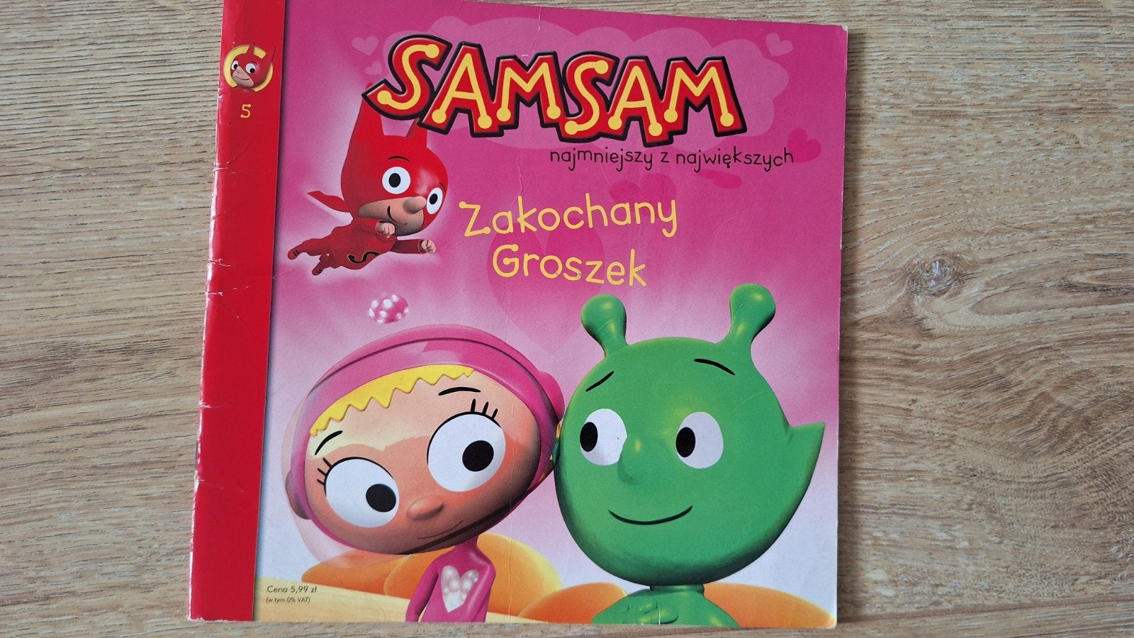 Nieuw Samsam boek: Zakochany Groszek (Pools), Ophalen of Verzenden, Nieuw, Onbekend, Sprookjes