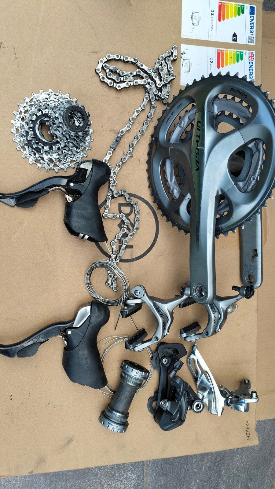 Shimano Ultegra 3x10 6700 groepset, Fietsen en Brommers, Fietsonderdelen, Ophalen, Gebruikt, Overige typen, Shimano Ultegra
